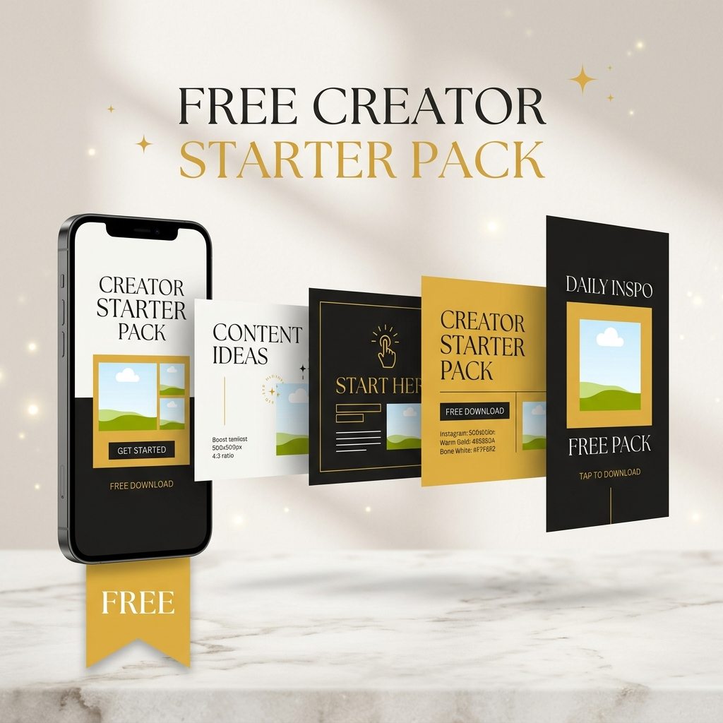 Free Creator Starter Pack